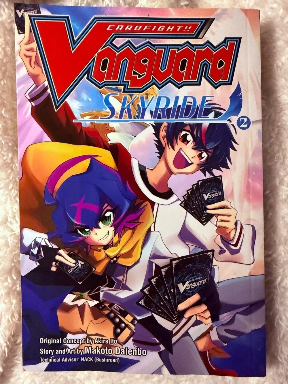 Vanguard Skyride Shogakukan Asia Cardfight!Vol. 2 Blue & Red